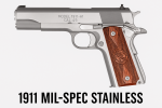 Springfield 1911 Mil-Spec Stainless
