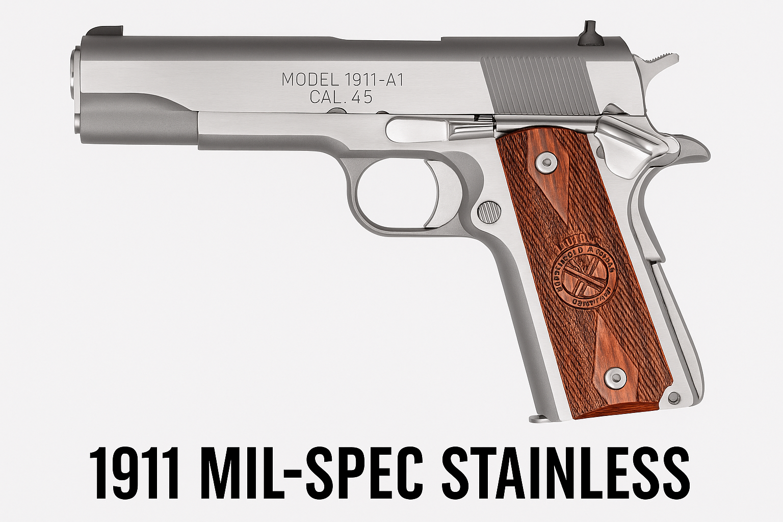 Springfield 1911 Mil-Spec Stainless