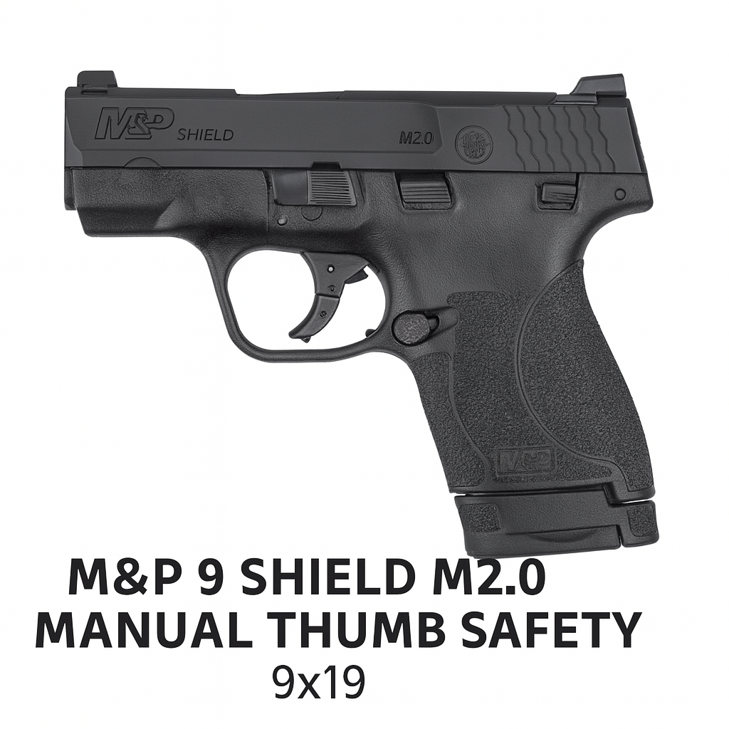 Smith & Wesson M&P 9 Shield M2.0 Manual Thumb Safety