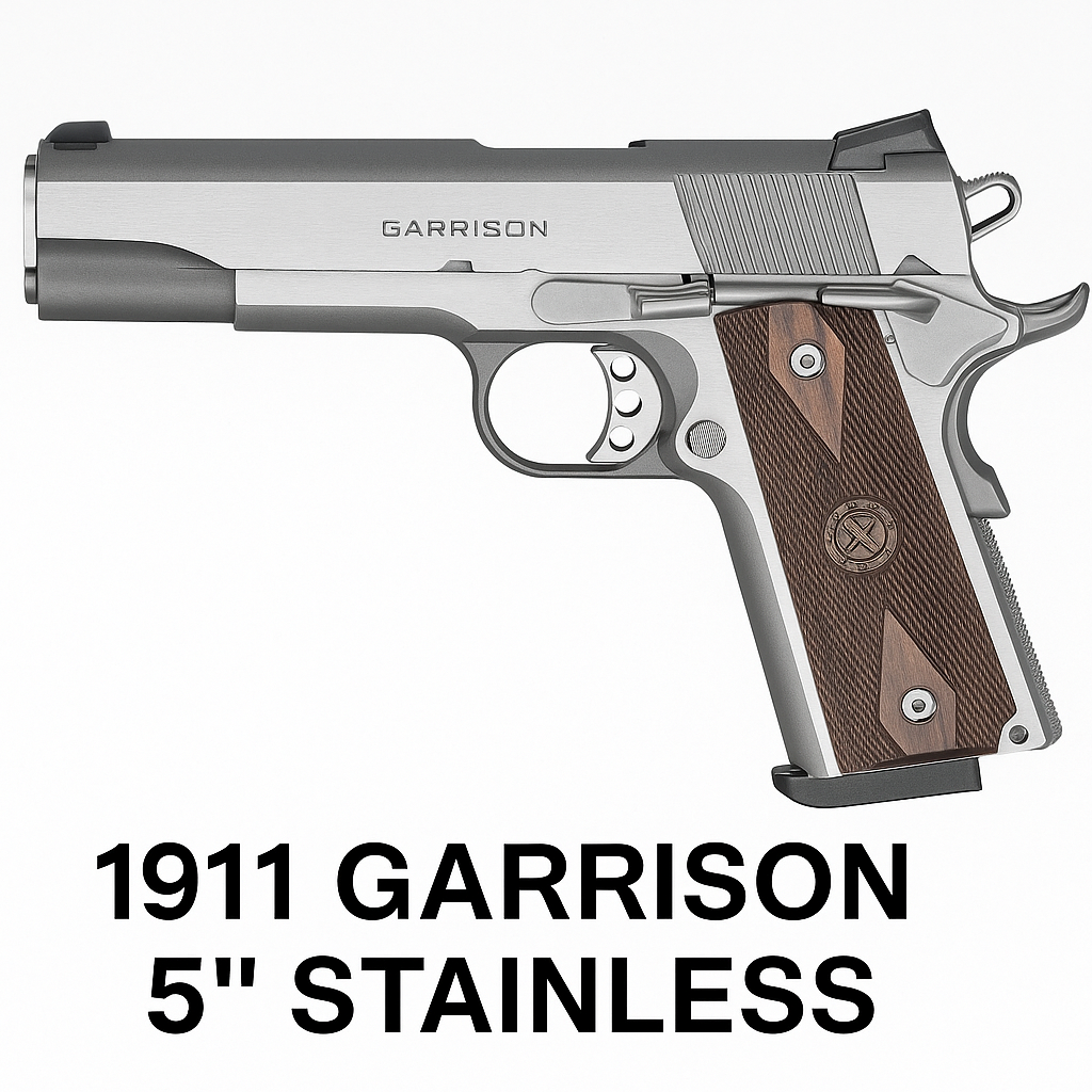 Springfield 1911 Garrison 5″ Stainless
